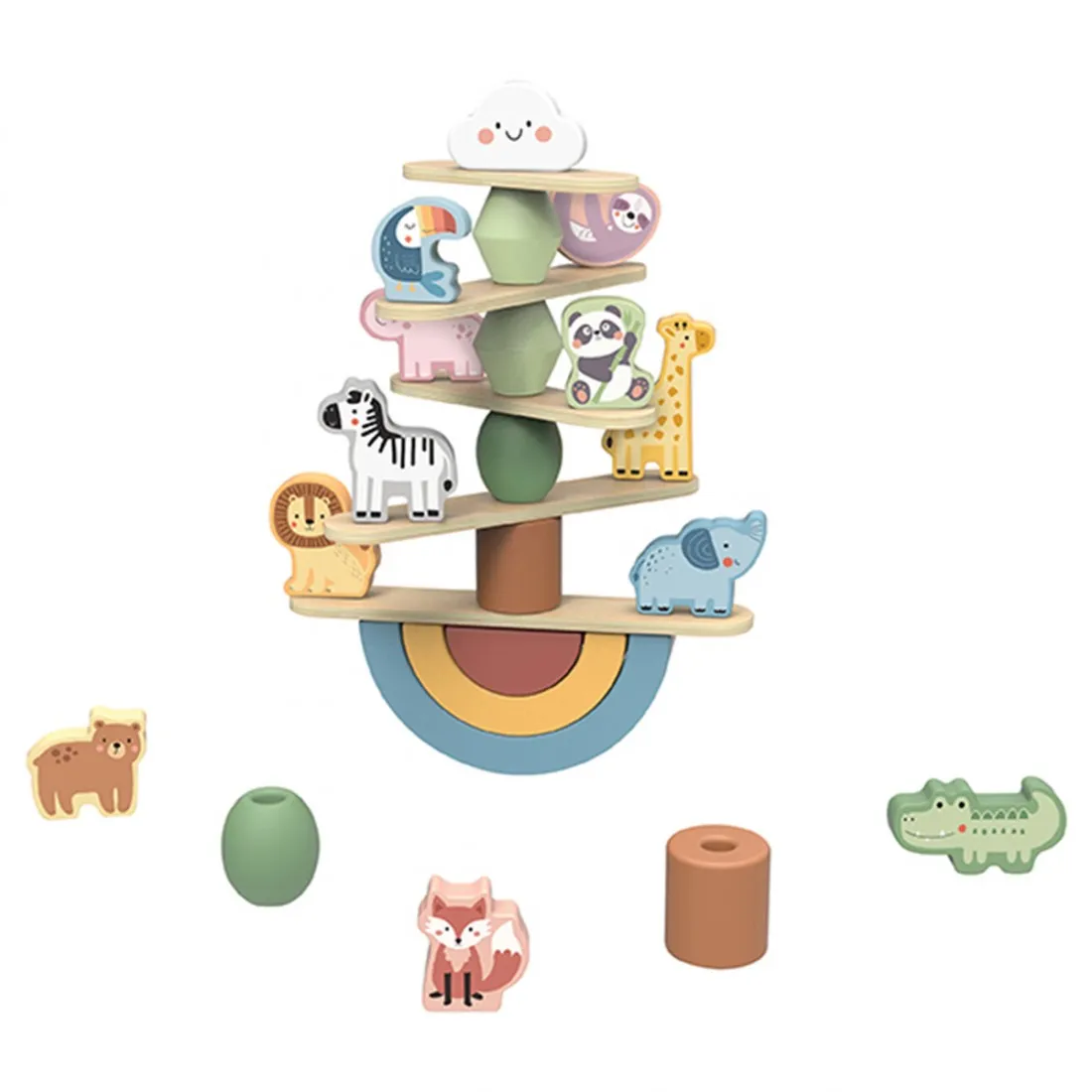 Игра за баланс, Животни – tooky