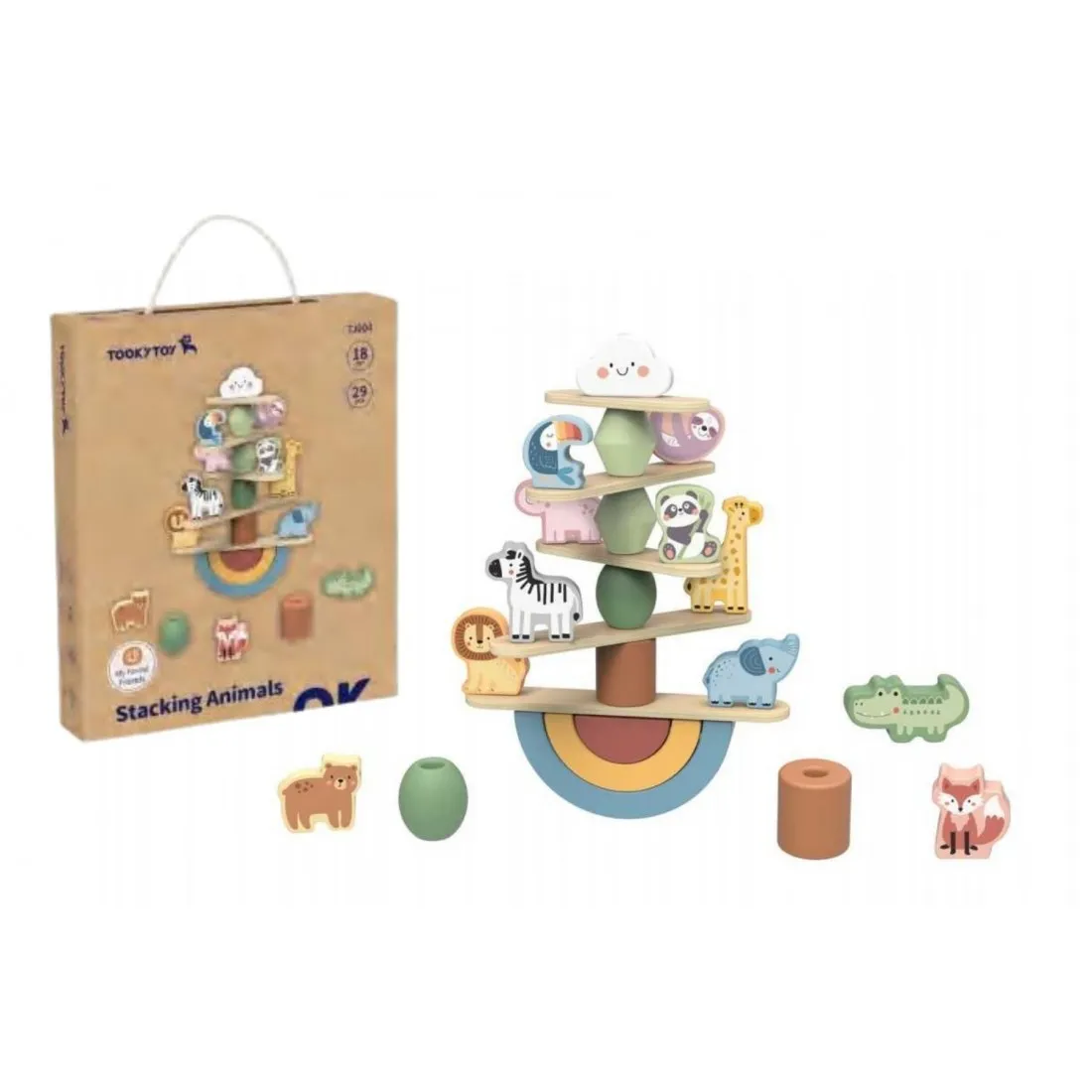 Игра за баланс, Животни – tooky